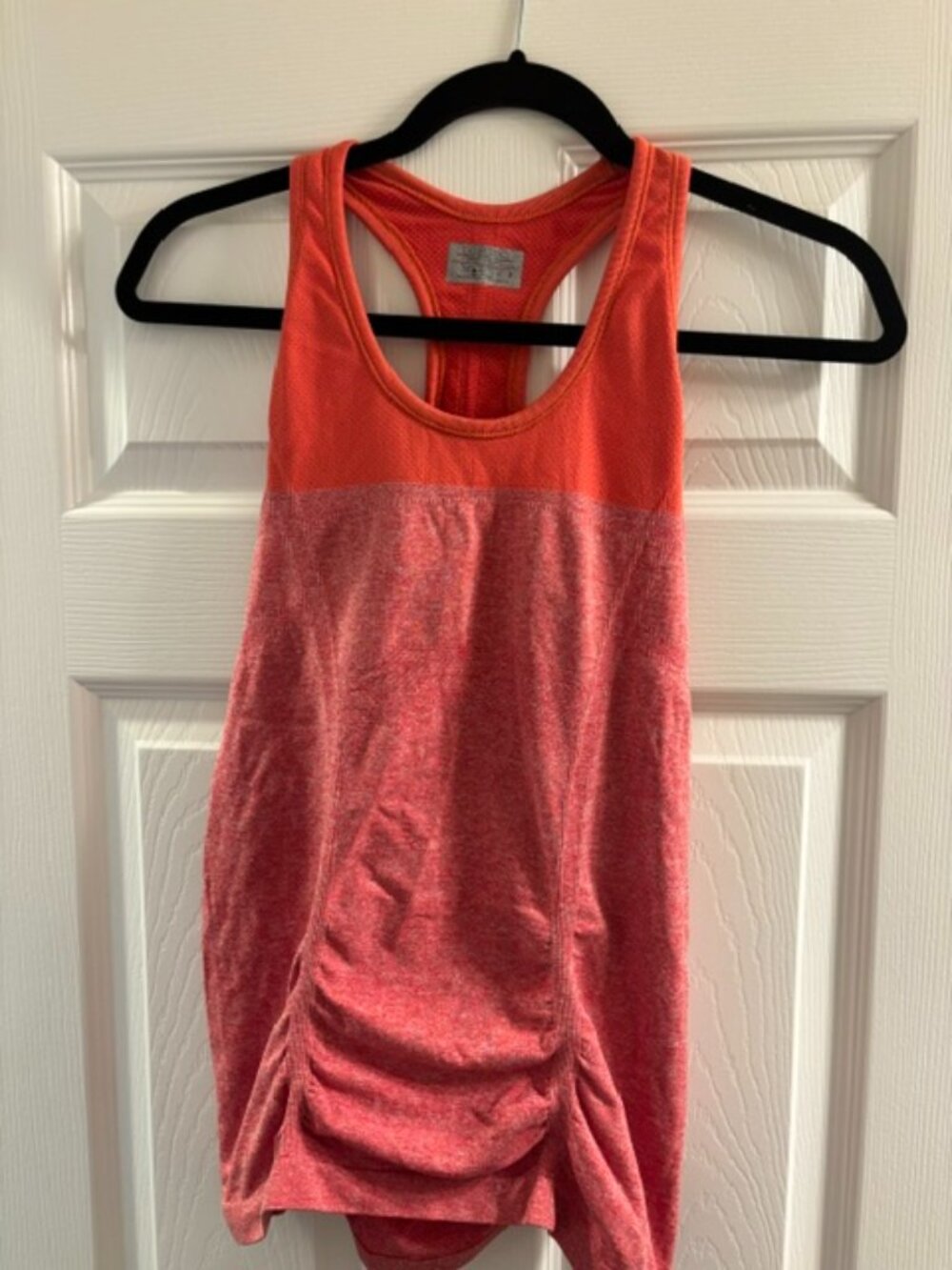 Athleta Coral Heather Racerback Athletic Tank Size Small